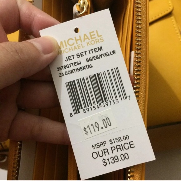 Michael Kors Jet Set Tote + Wallet Continental - Picture 6 of 6